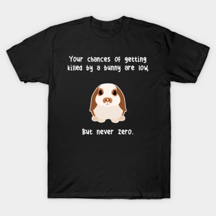 Never Zero Bunny Rabbit T-Shirt